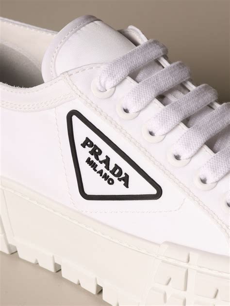 prada tennis shoes women's|prada platform sneakers women.